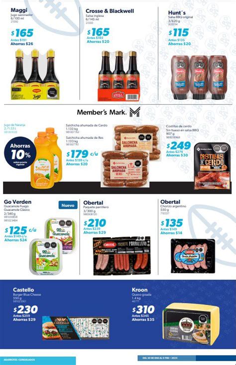 Cuponera SAMS CLUB Mayo 2025
